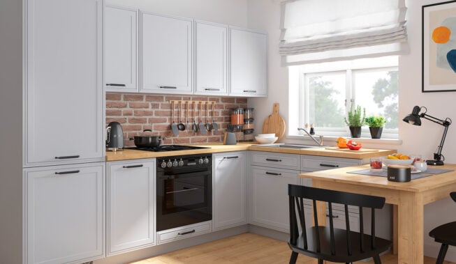 Wysokość blatu w kuchni – jaka powinna być? Black Red White podpowiada!