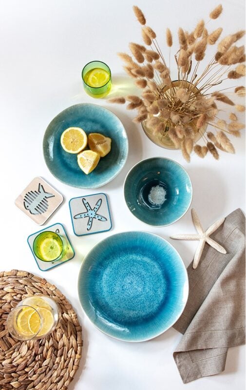 Talerz obiadowy kamionka Umi