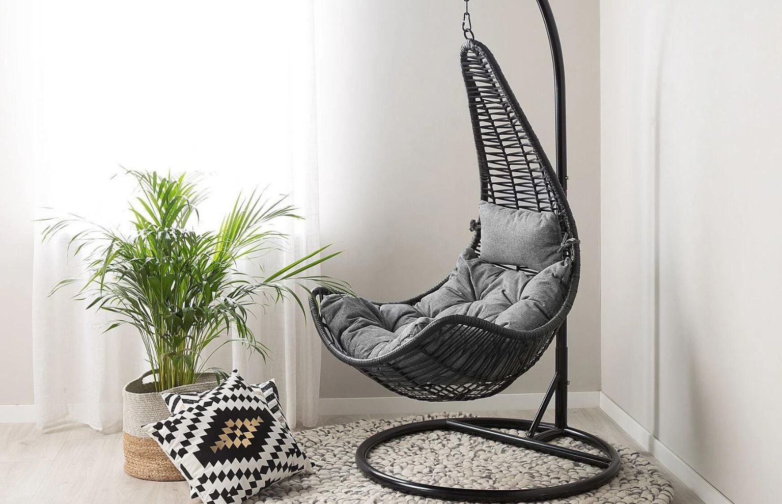 fotel wiszący bujak