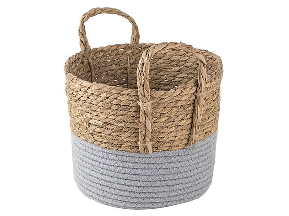 Kosz pleciony z uszami