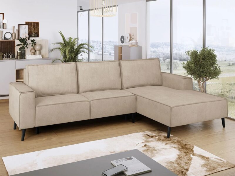 Narożnik Mingo na środku salonu