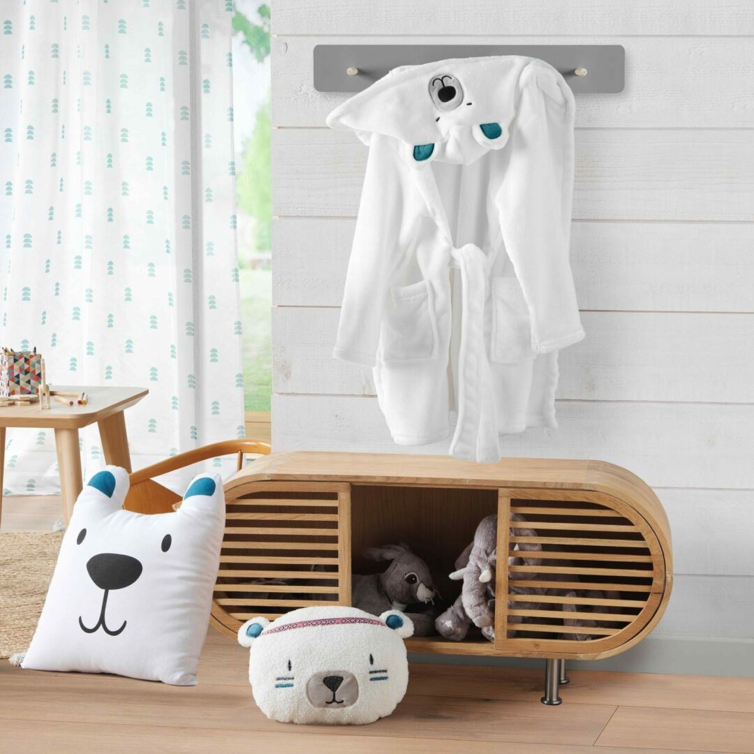 szlafrok dziecięcy z kapturem