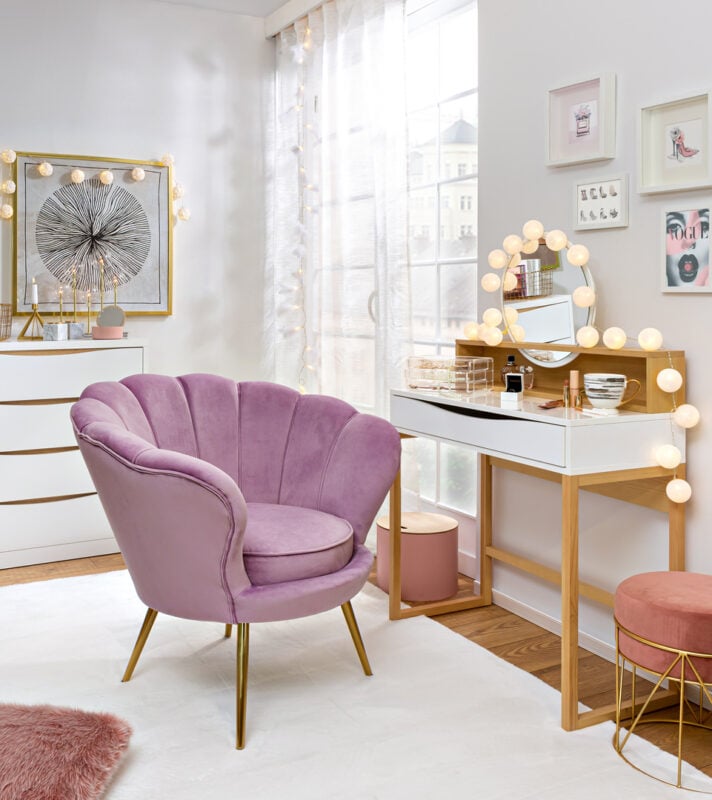 Toaletka Pori, fotel Amorino