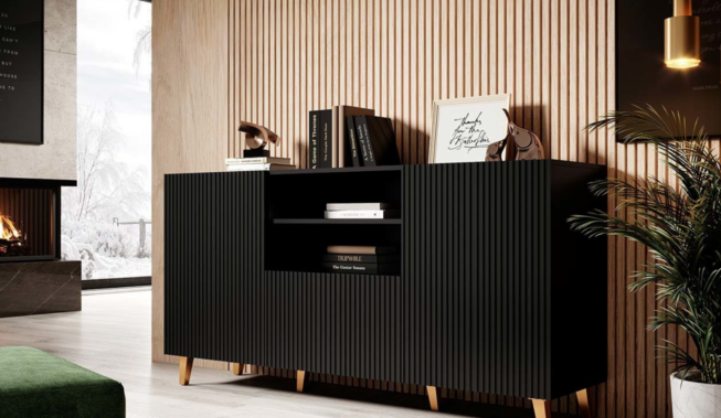 Meble ryflowane – inspiracje