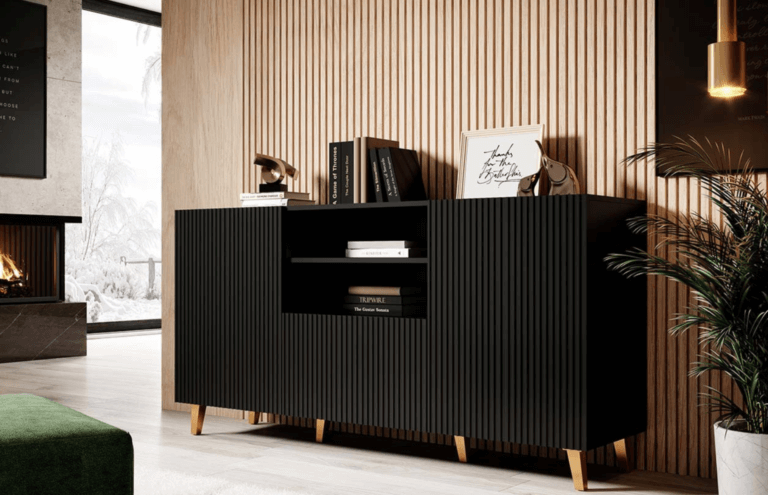 meble ryflowane inspiracje