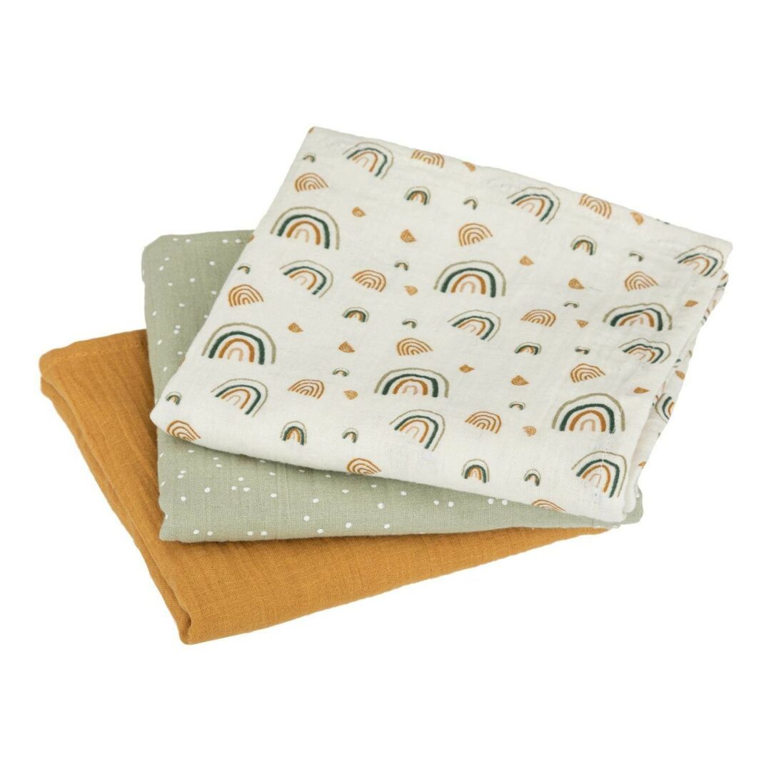 chusteczki muślinowe dla niemowląt