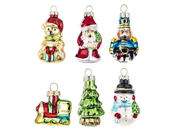 Komplet zawieszek 6 sztuk