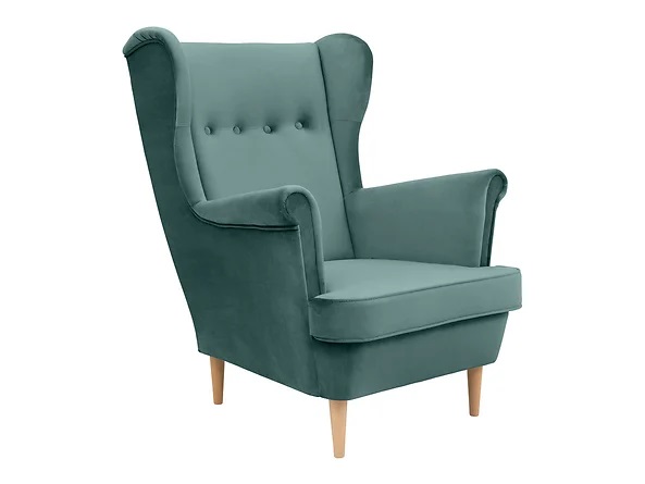 fotel uszak Ezio zielony