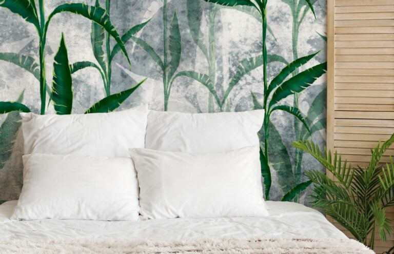 fototapeta w sypialni aranżacje