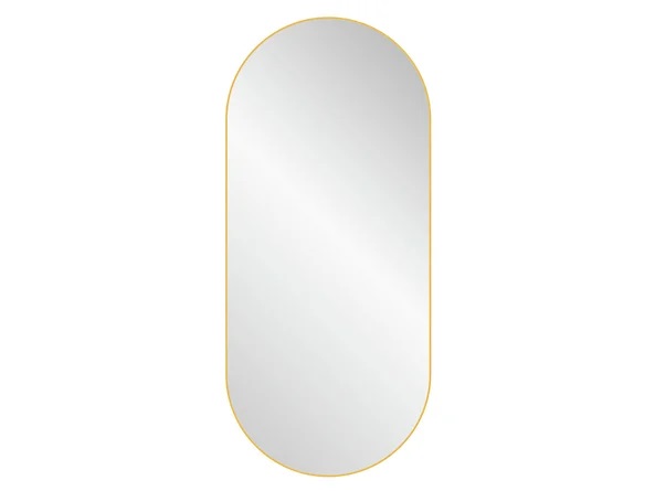 Lustro ścienne owalne