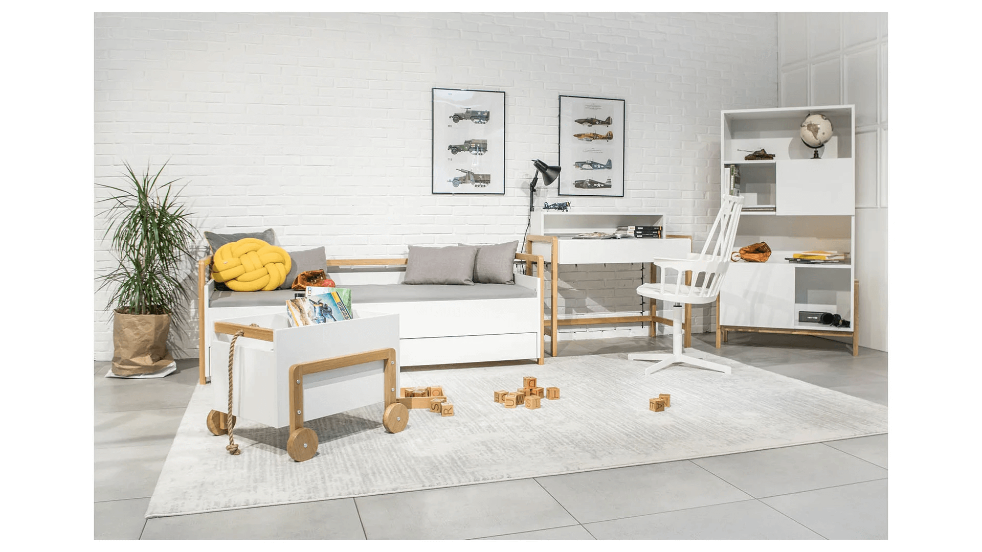 łóżko z szufladą do pokoju dziecka