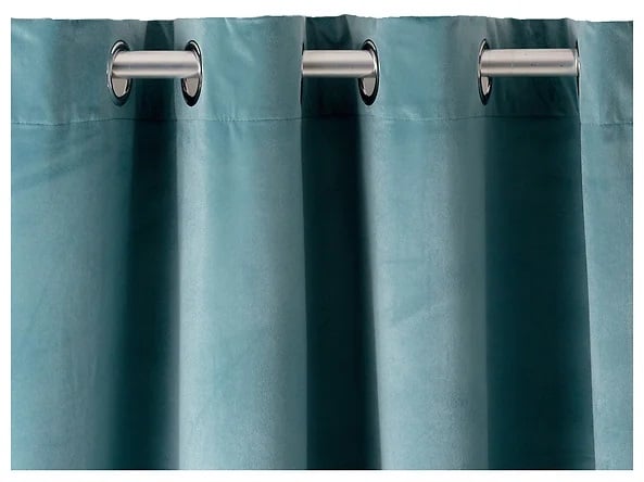 Zasłona Pierre niebieska