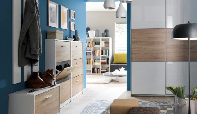 Ciemny przedpokój – aranżacje z Black Red White