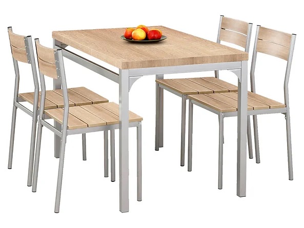 Zestaw stół z krzesłami Malcolm