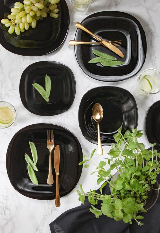 Komplet sztućców Golden State 24 el.