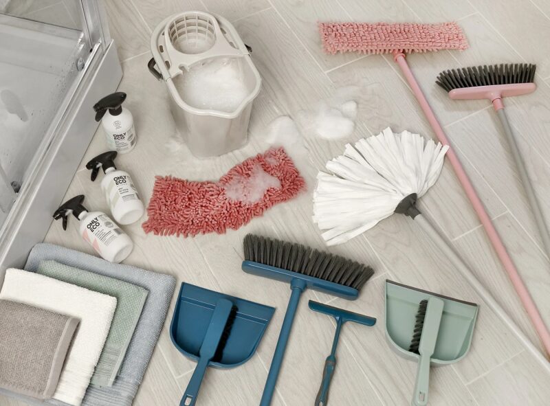 Mop płaski z wkładem