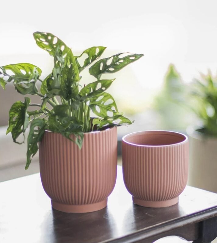 Osłonka na doniczkę Terra ceramiczna 16,5 cm