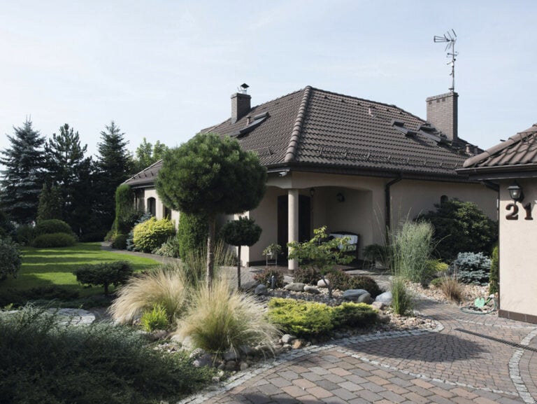 Oprawa gruntowa Usti - aranżacja