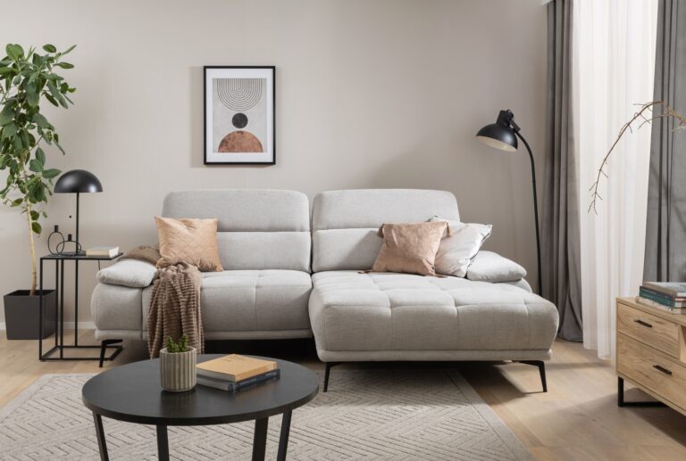 Narożnik lewostronny Prince bez funkcji spania i pojemnika