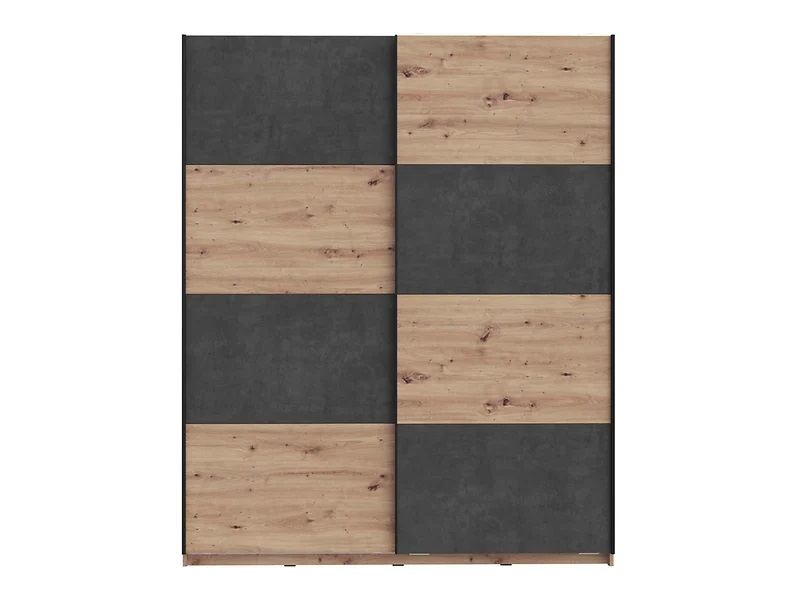 Szafa przesuwna Raven 170 cm dąb artisan