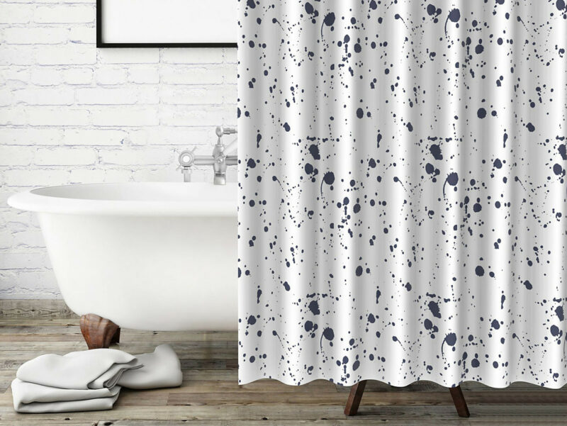 Zasłona prysznicowa Enamel