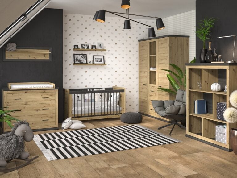 Kolekcja Benton w pokoju niemowlęcym