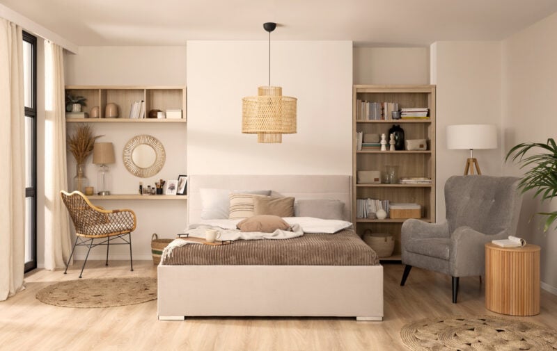 Łóżko Cosala - aranżacja sypialni