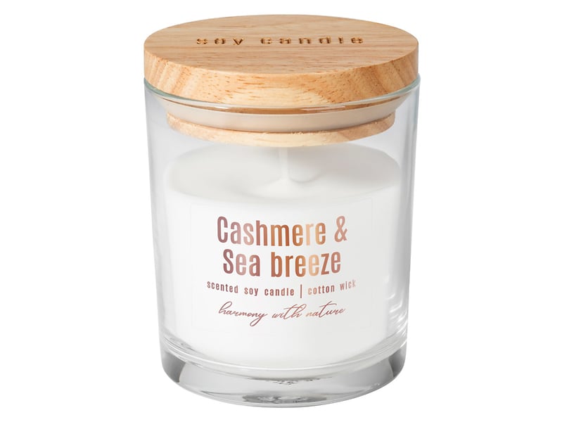 Świeca zapachowa w słoiku Cashmere & Sea breeze
