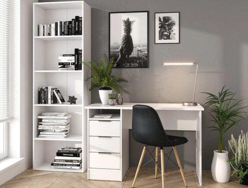 Biurko Student 120 cm z 3 szufladami