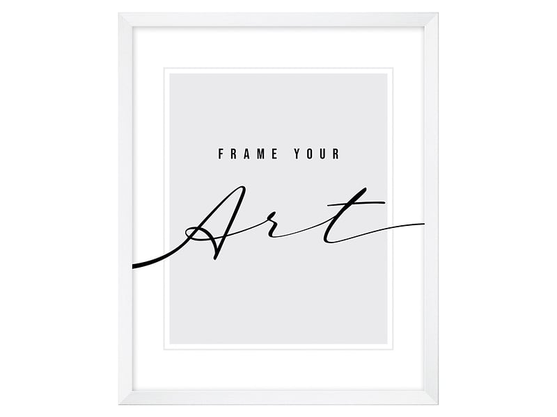 Ramka na zdjęcie Basic biała