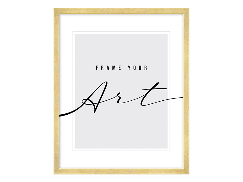 Ramka na zdjęcie Basic złota