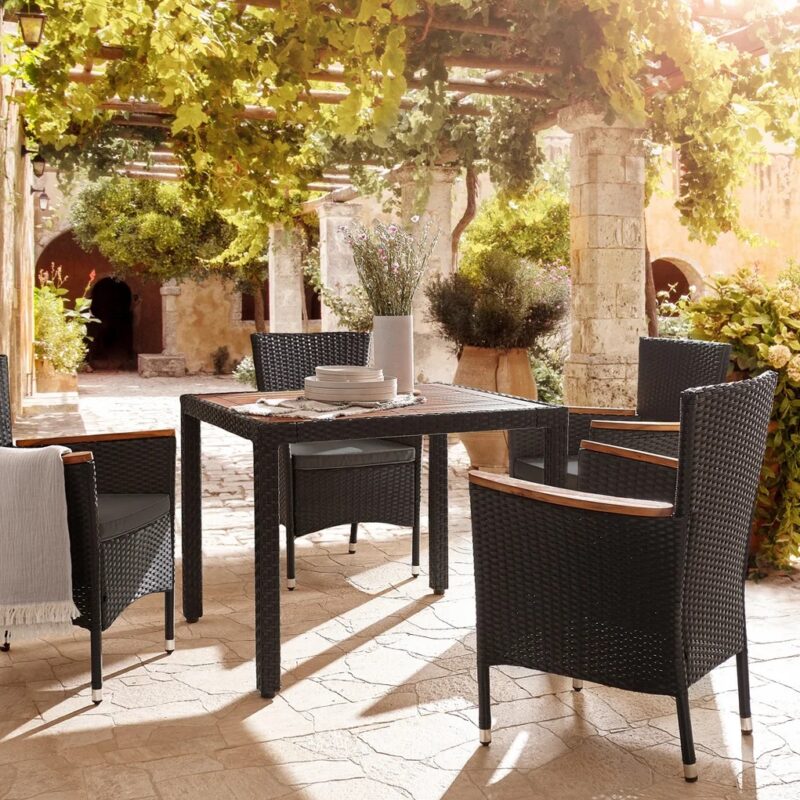 Zestaw mebli ogrodowych z technorattanu Kordoba II