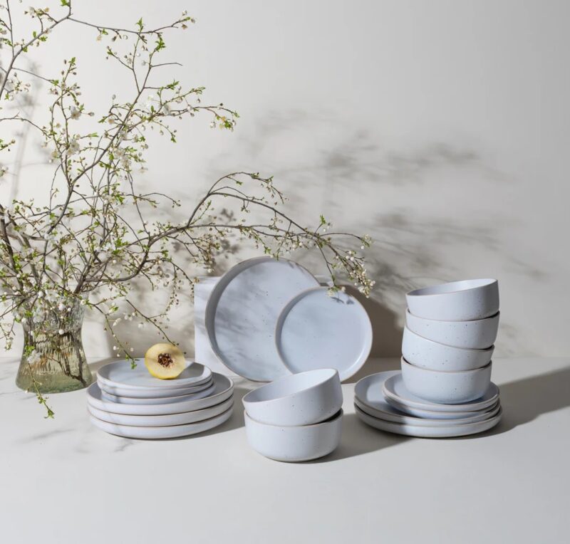 Komplet obiadowy ceramiczny Hygge