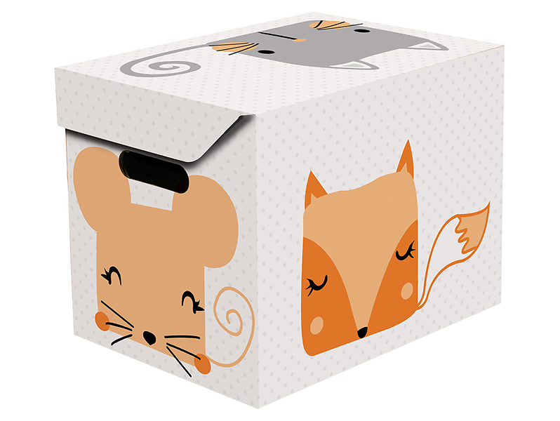 Pudełko kartonowe Zwierzaki