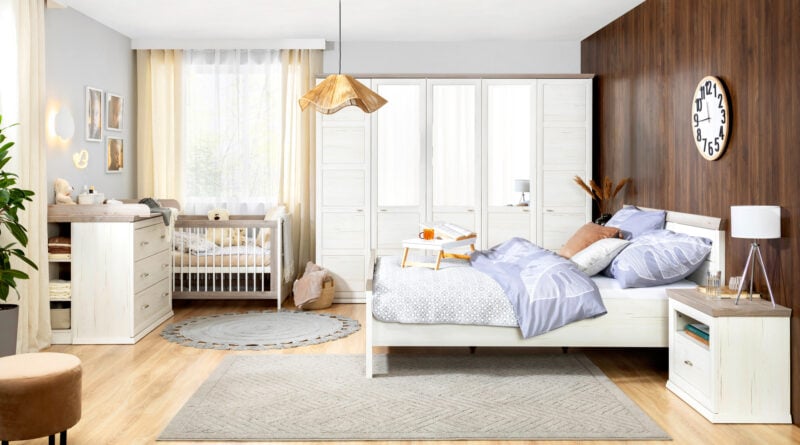 Meble z kolekcji Camron - aranżacja sypialni