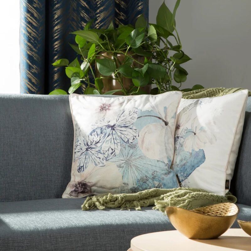 Poszewka dekoracyjna welwetowa Flowers NO. 10