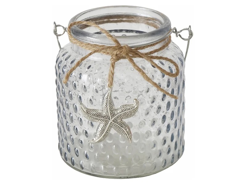 Świecznik szklany Mare