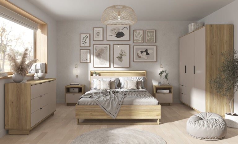 Meble Dalva - aranżacja sypialni