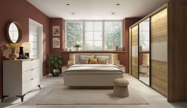 Jasna czy ciemna sypialnia w stylu glamour? Podpowiedzi od BRW