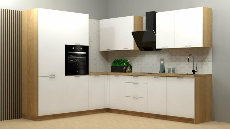 Komplet kuchenny narożny Sile