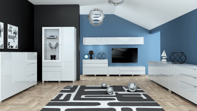 Kolekcja mebli Poole - aranżacja salonu