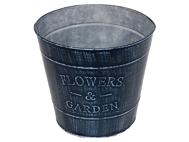 Doniczka metalowa 22 cm