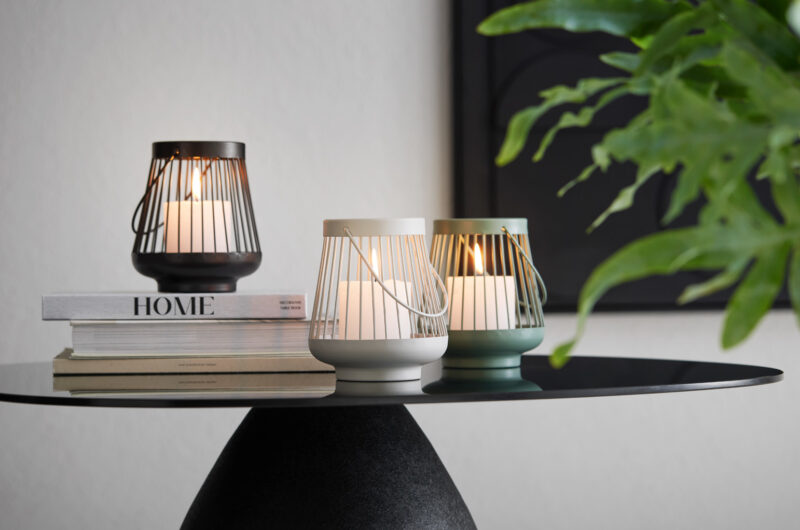 Lampion dekoracyjny - aranżacja