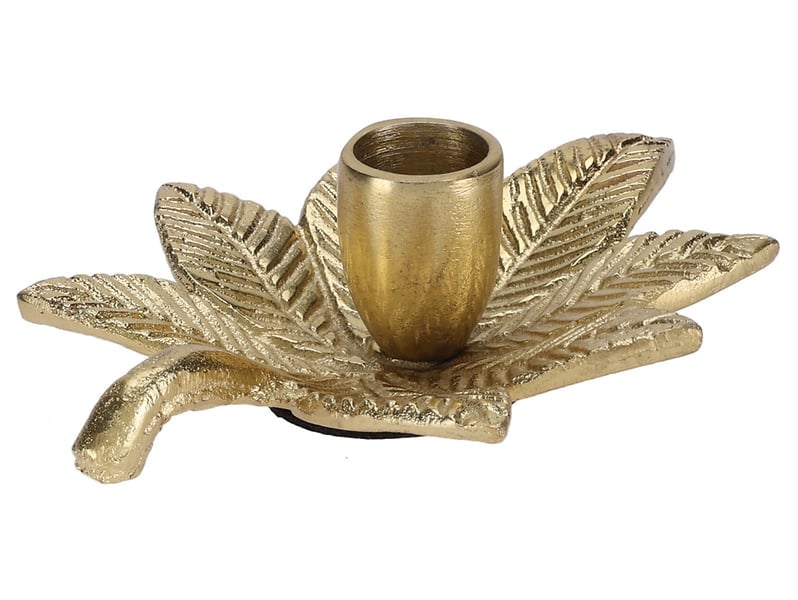 Metalowy świecznik Nepal