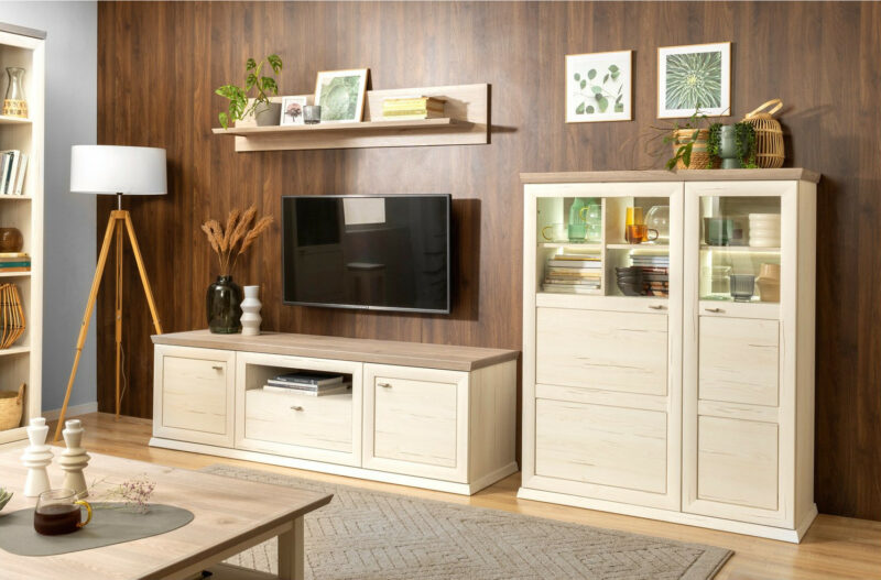 Witryna Camron - aranżacja salonu