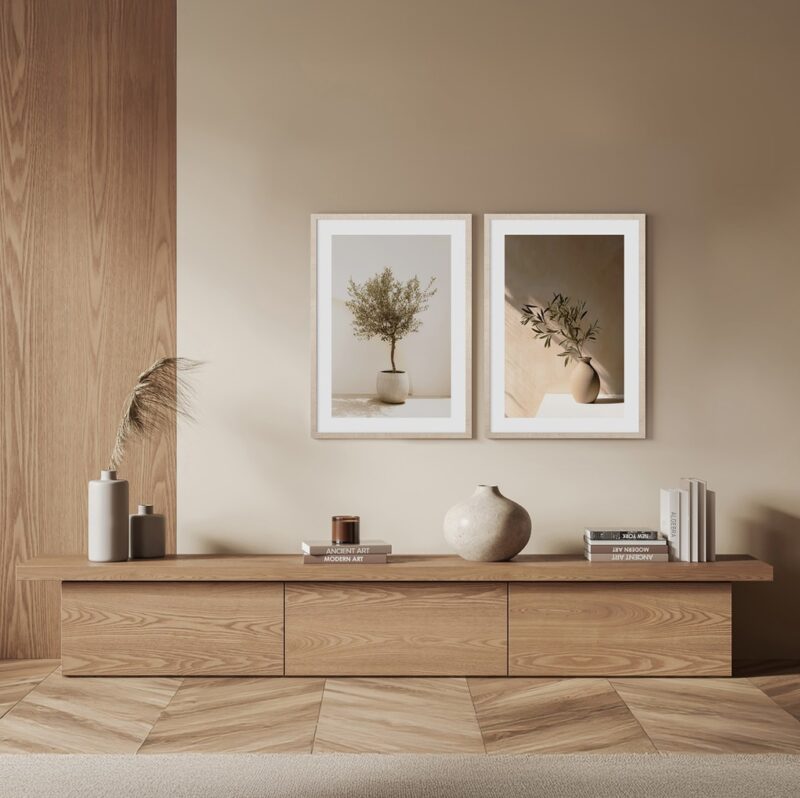 Obraz w ramie Olive Branch