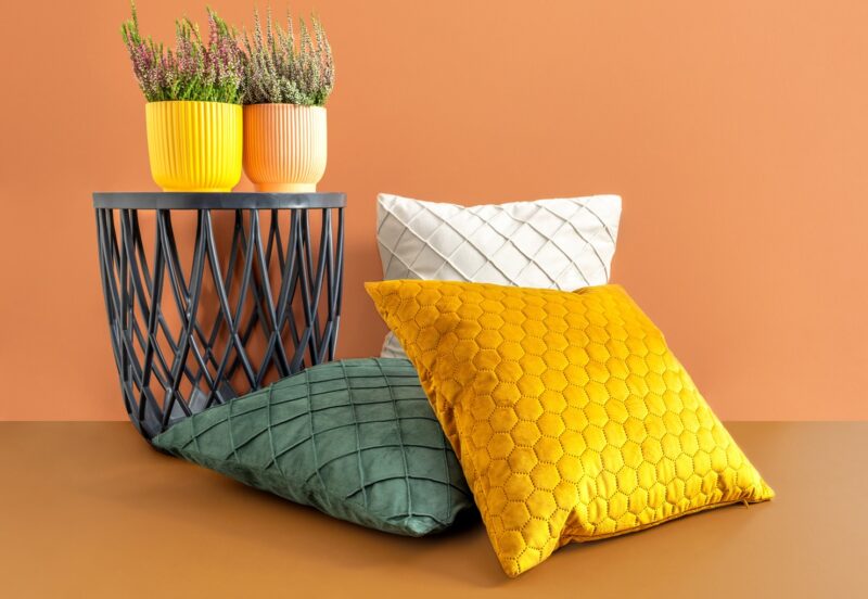 Poduszka dekoracyjna Lena - jesienna aranżacja