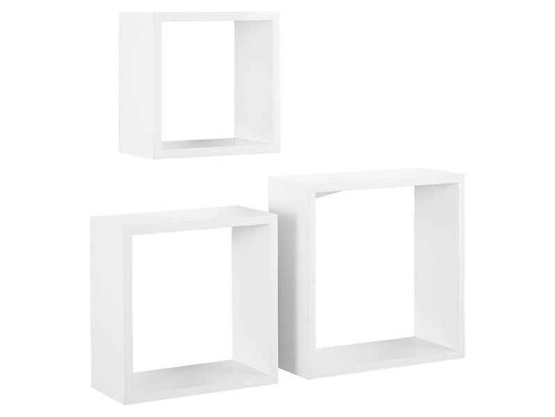 Półka ścienna Trio: zestaw