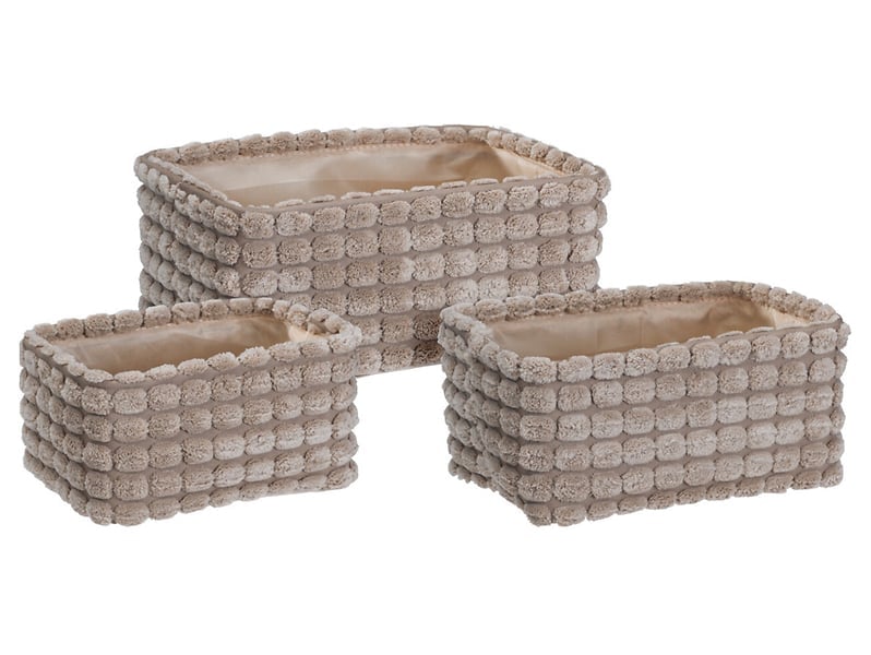 Zestaw 3 koszyków Femi mix kolorów