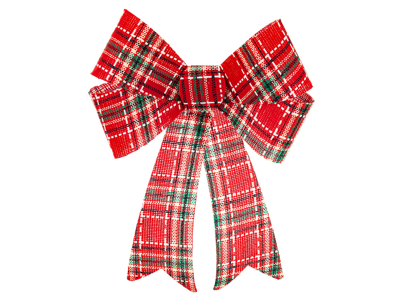 Kokarda dekoracyjna z tkaniny